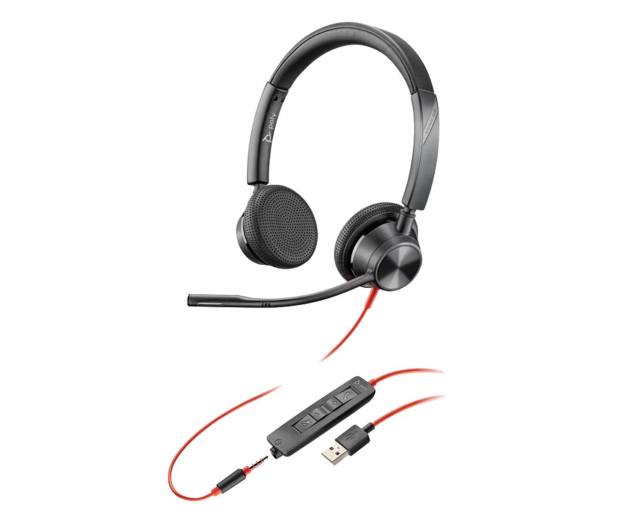 Poly Blackwire 3325 USB-A + jack 3,5mm - 1227149 - zdjęcie 2